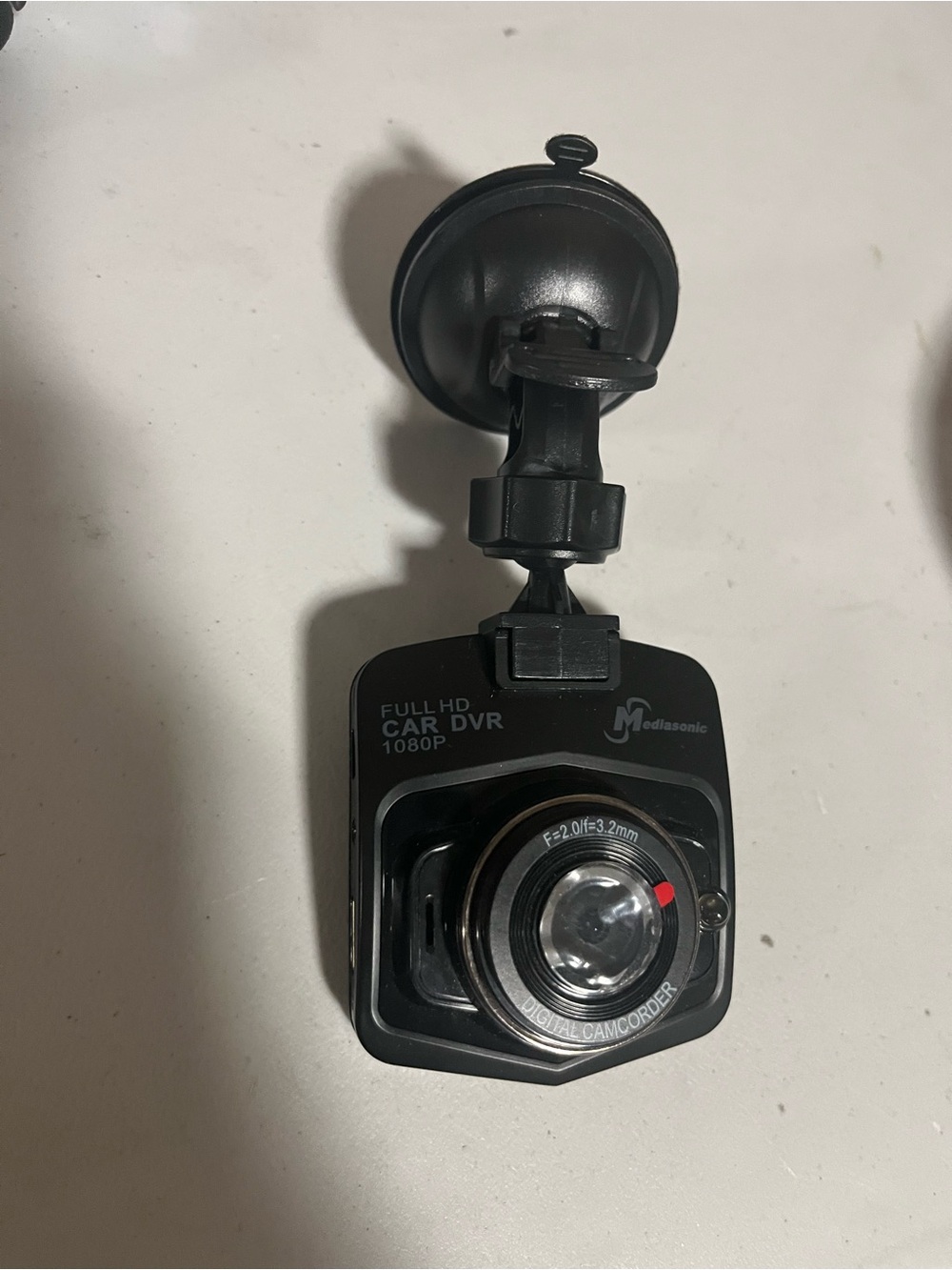 Full HD Car DVR 1080P Dash Camera - Black